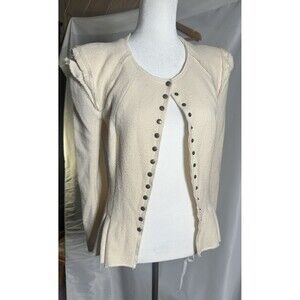Nina Ricci Paris Button Up Cardigan Size 36